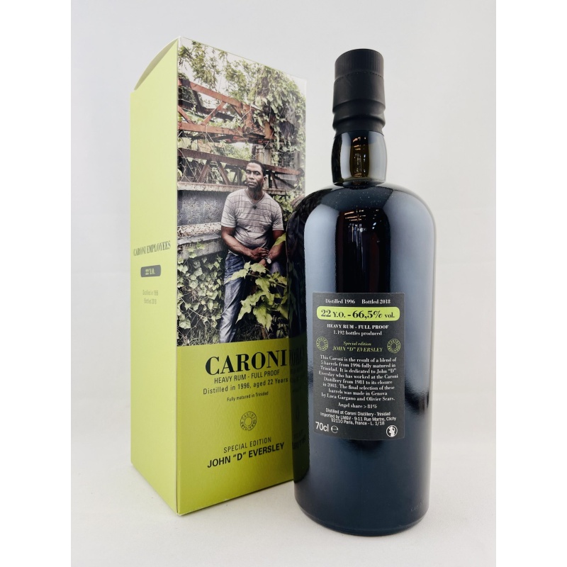 Caroni 1996 22 Year Old Employees 1st Release John "D" Eversly