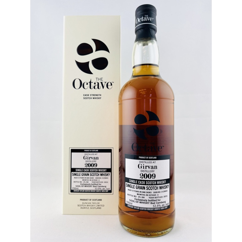 Girvan 2009 12 Year Old The Octave for Soul Of Whisky