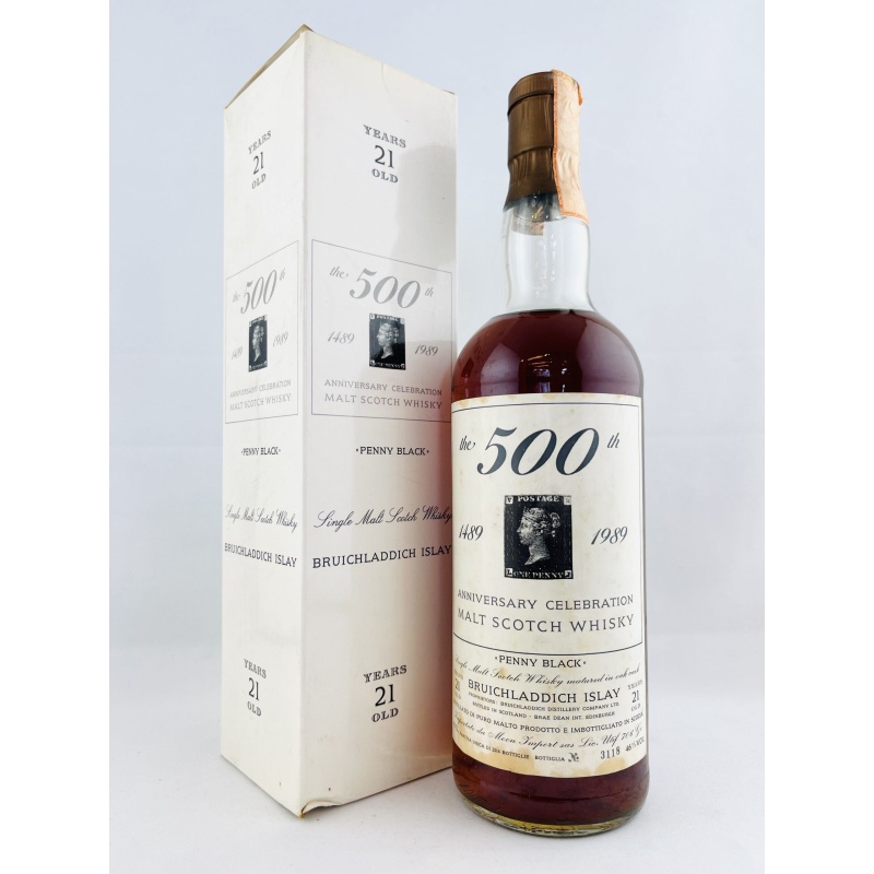 Bruichladdich 1968 21 Year Old Penny Black