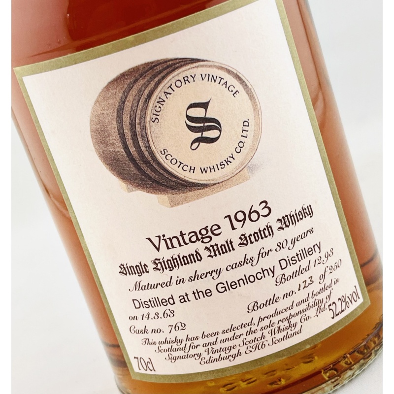 Glenlochy 1963 30 Year Old Vintage Collection