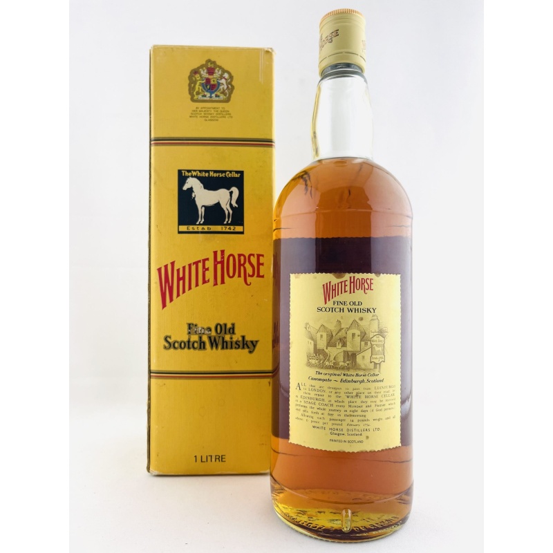 White Horse 1990s Fine Old Scotch Whisky Duty Free Singapore Airport