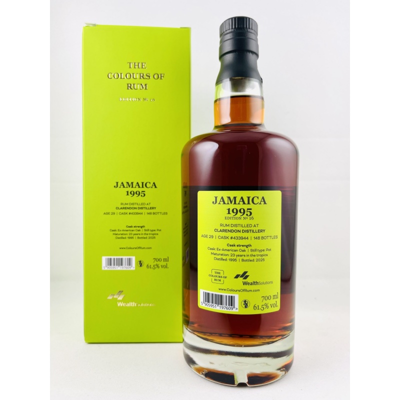Clarendon 1995 Colours of Rum 29 Year Old Edition No.16