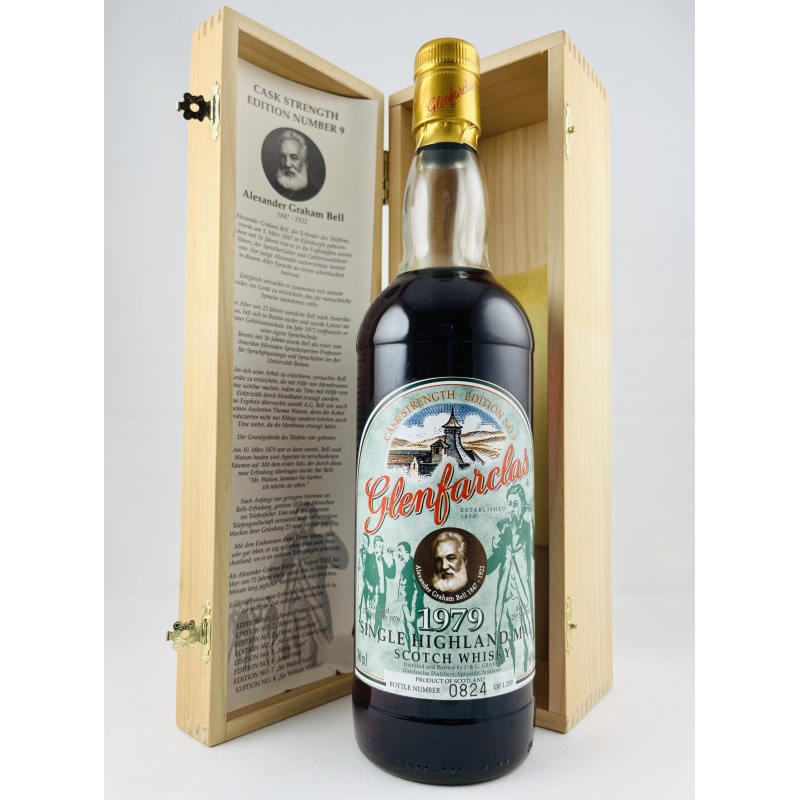 Glenfarclas 1979 Cask Strength Edition No. 9 Alexander Graham Bell