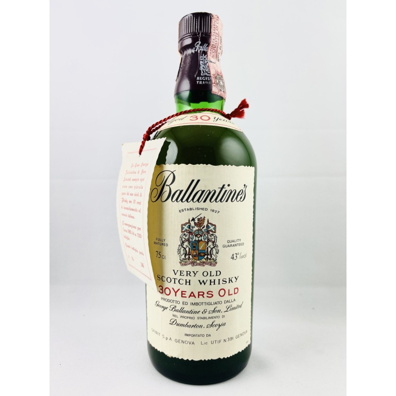 Ballantine's 30 Year Old 1980 Release Spirit Import