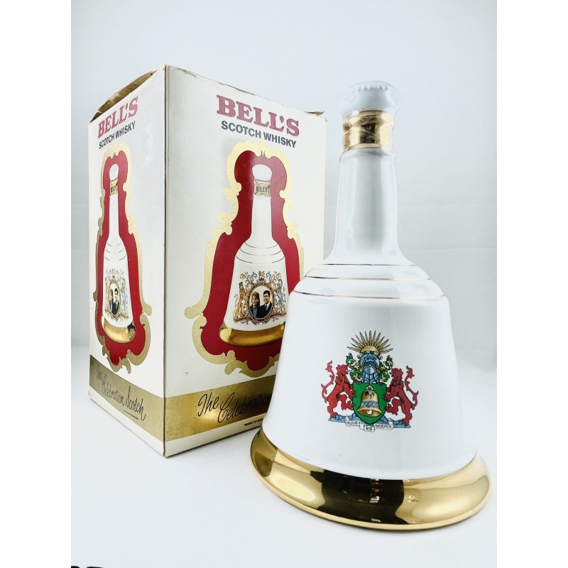 Bell's Decanter Royal Wedding 1986 Prince Andrew + Sarah Ferguson