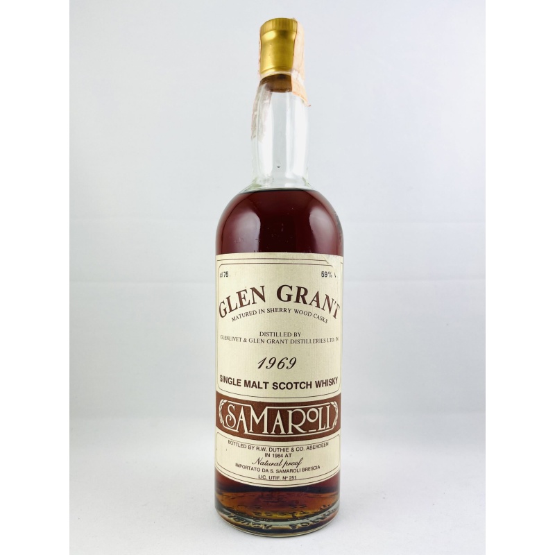 Glen Grant 1969 Sherry Wood Samaroli