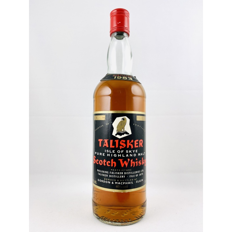 Talisker 1953 Gordon and MacPhail 80 Proof