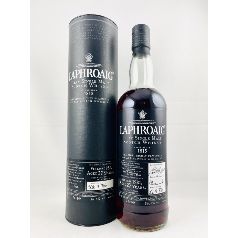 Laphroaig 1981 27 Year Old