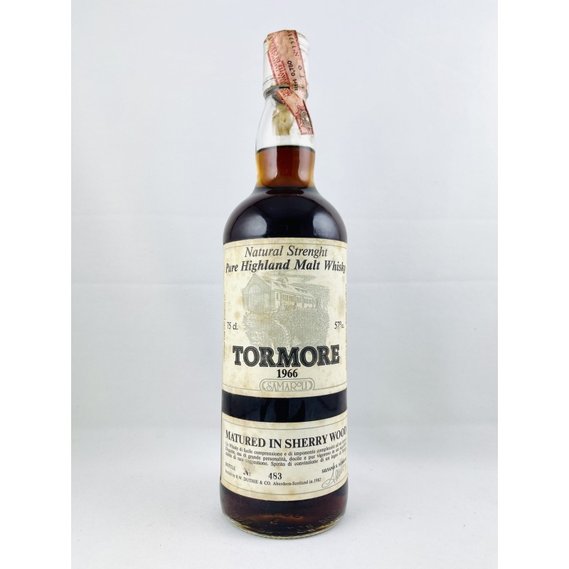 Tormore 1966 Sherry Wood Samaroli Silver Cap