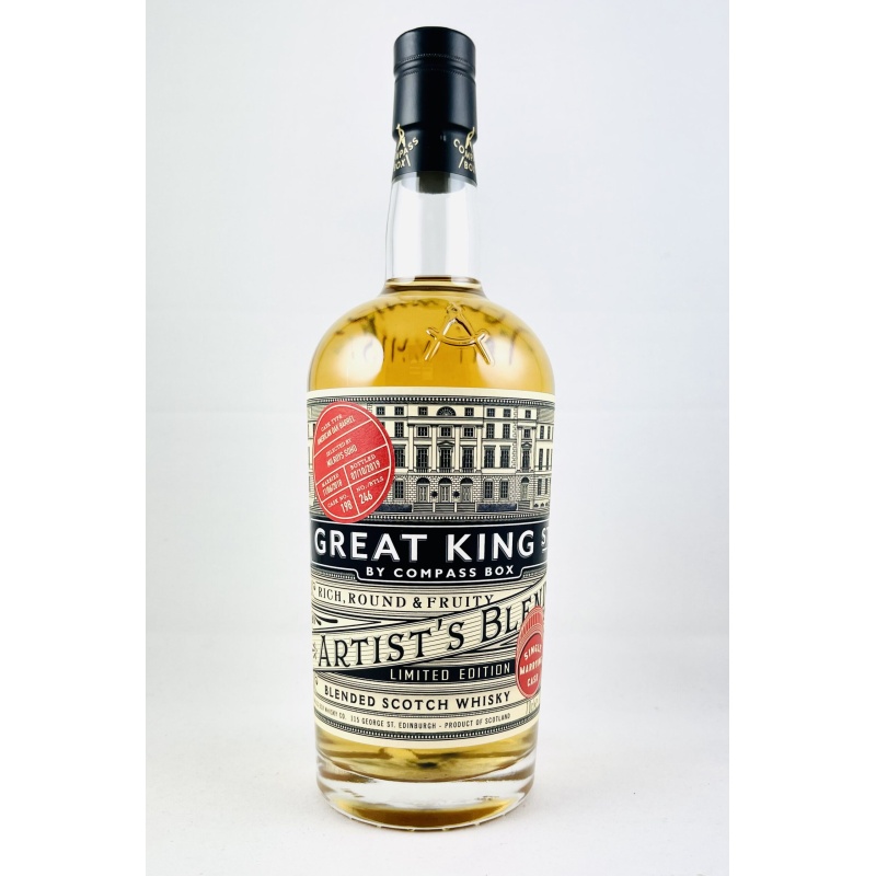 Compass Box Great King Street Single Marrying Cask Milroys of Soho