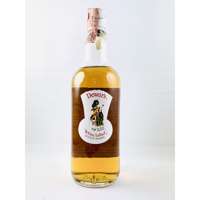 Dewar's 1970s White Label Import Wax & Vitale Import