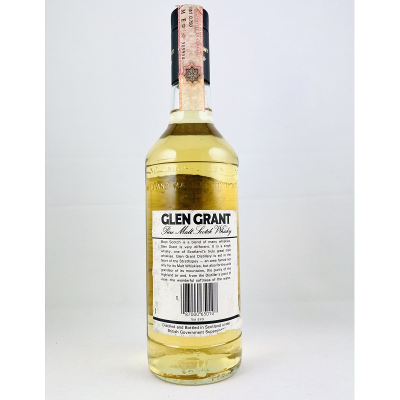 Glen Grant 1982 5 Year Old Seagram Italia Import