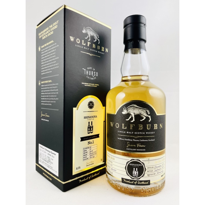 Wolfburn Quarter Cask Shinanoya No.1