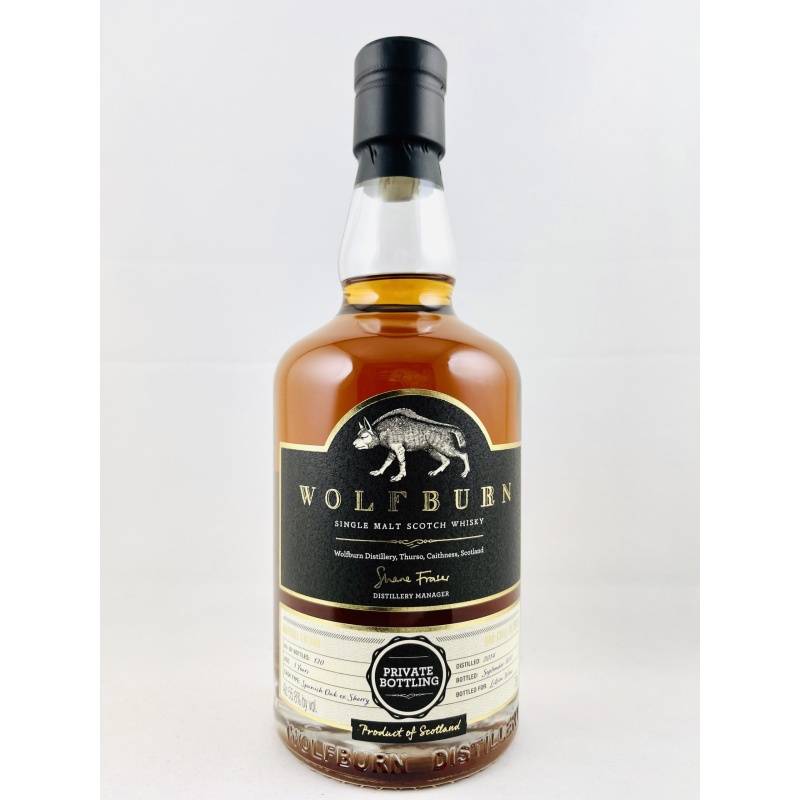 Wolfburn Sherry Cask for Lillionwine