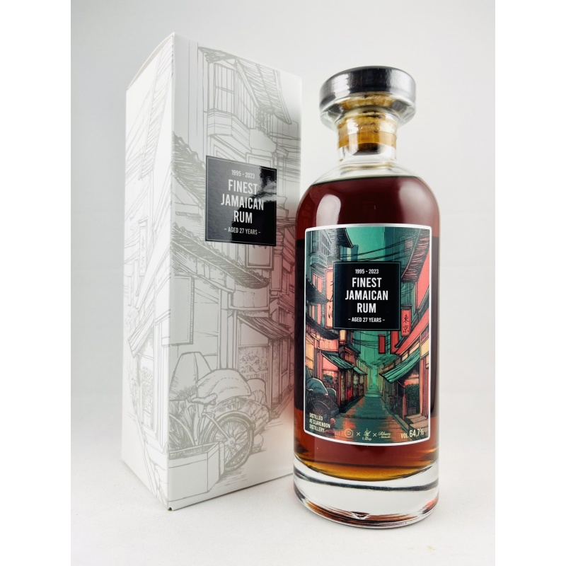 Clarendon 1995 27 Year Old for Bar Lamp + Rhum Attitude