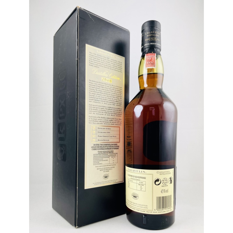 Lagavulin 1995 Distillers Edition 2013 Release