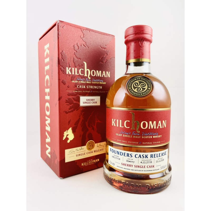 Kilchoman 2008 9 Year Old Founders Cask Release