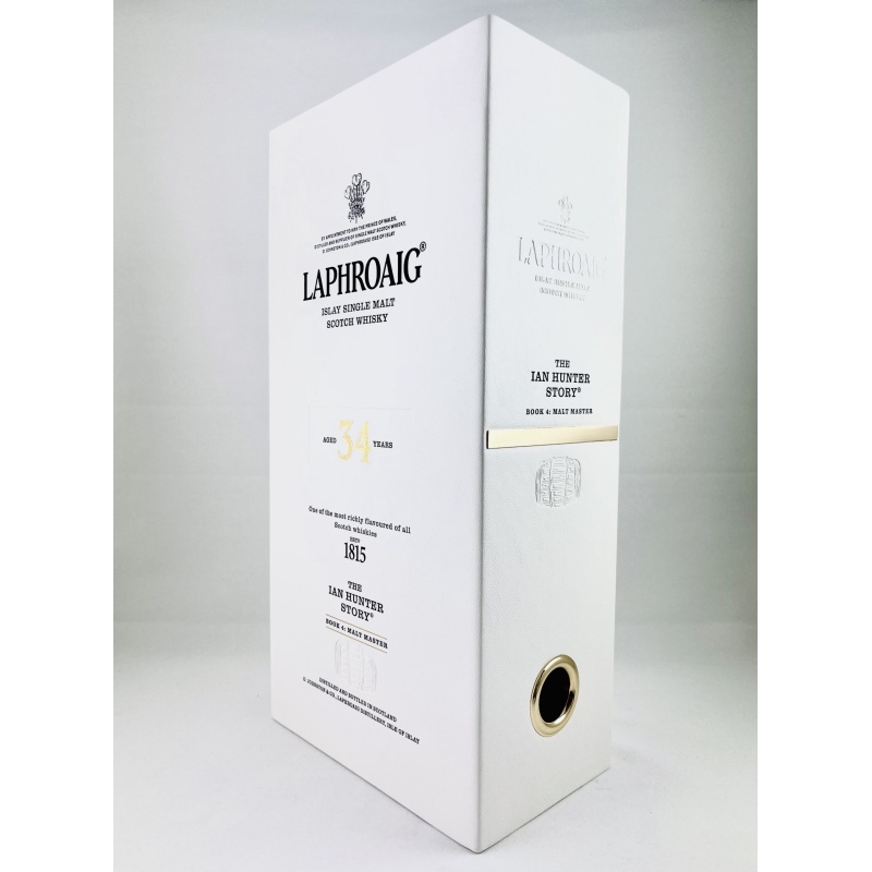 Laphroaig The Ian Hunter Story Book 4 Malt Masters 1987 34 Year Old