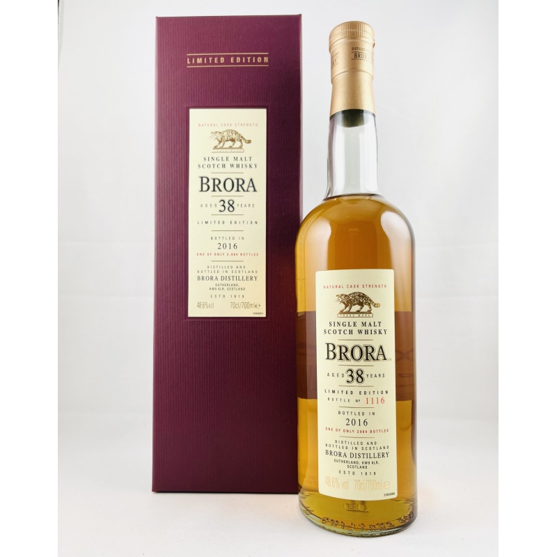 Brora 2016 38 Year Old 15th Release